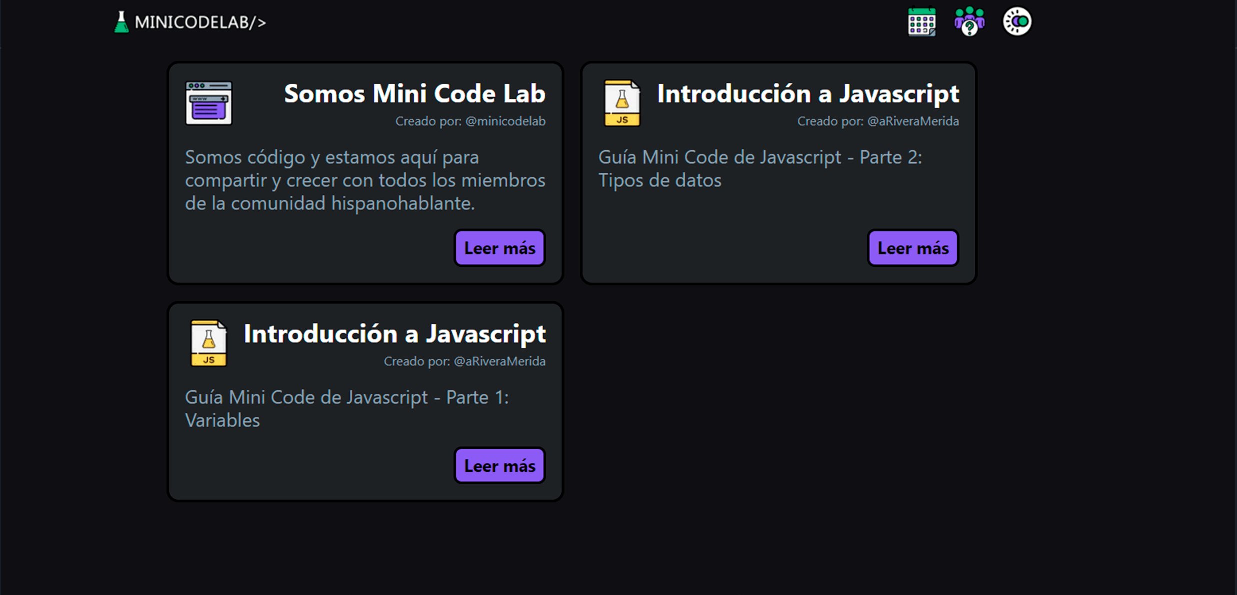 Mini Code Lab